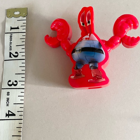 Happy Meal Mc Donald’s SpongeBob Out of Water Mr. Krabs 2016 Sir Pinch A Lot Toy - Picture 4 of 6